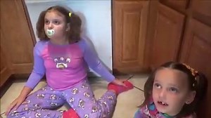 Baby Real Food Fight Victoria vs Annabelle McDonald's Hidden Eggs Toy Freaks Family