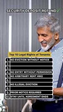 Top 10 Tenant Rights in India #shorts #top10