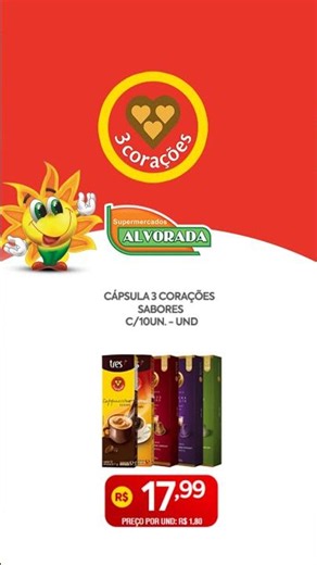 ☕❤️ Ofertas exclusivas 3 Corações
