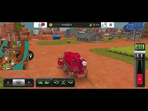 🌾 Farming Wheat with Tractor | Farming Simulator Gameplay 🚜 part 4