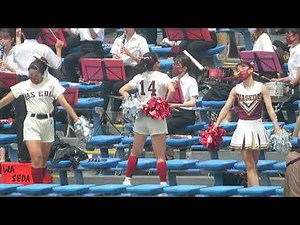 【早稲田大学チアリーダー】春３戦目・8回裏攻撃の応援（紺碧の空から）【2021 4 24】