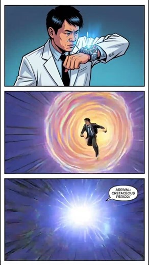 Time Machine. #Comic#Catoon