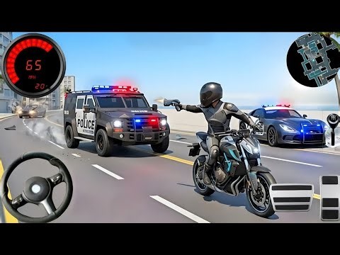 🚓 Police Car Chase Simulator 3D | Android Gameplay