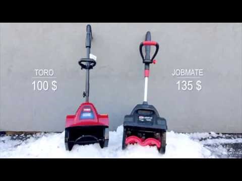 Flash test│Pelles à neige électriques