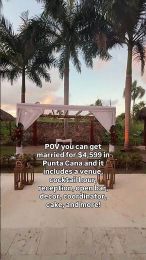 Punta Cana Wedding Packages Under $5k