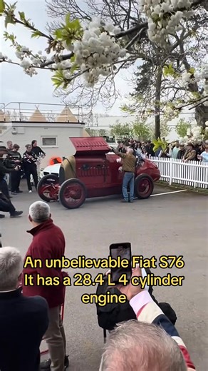 An unbelievable Fiat S76 It has a 28.4 L 4 cylinder engine | Forgotten Ruins | Facebook