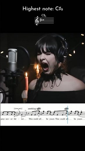 Maphra's vocal range in Circle With Me