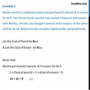 Question 2 - Romila went to a stationery shop and purchased