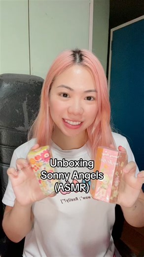 Unboxing Bugs World and Enjoy the Moment #SonnyAngels series. While i am crocheting their clothes, daddy Chan is building a miniature cat cafe! 🥹💕 ABAWNGAN! #AbawFam | Mommy Chin