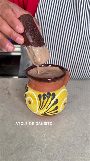 yall need to try 🥹🥹🥹 #atole #fyp #gansito #cheffresh | Atole