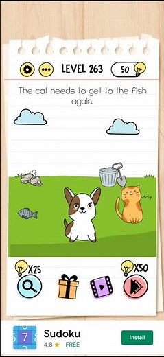 Brain test level 263