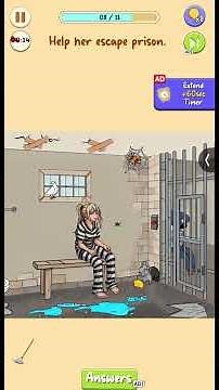 Prison Escape Puzzle! 🚔 | Level 54 Frustrating Challenge