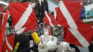 Boating tip: Dive flags are out