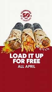 Free Premium Fillings For Wraps & Bowls! Order Ahead & Earn Rewards at TheKebabShop.com | The Kebab Shop