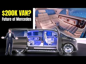 Mercedes Vision V Concept: The $200,000 Van That Feels Like a Private Jet
