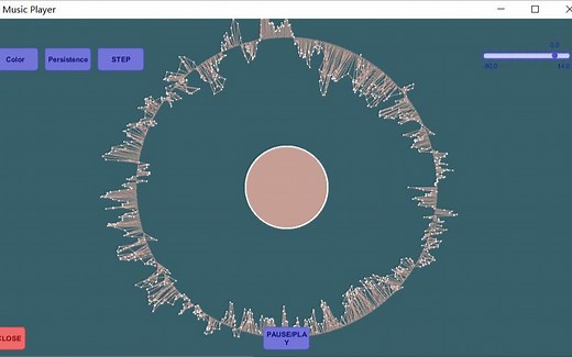 Processing音乐可视化-音乐播放器