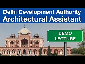 DDA Architectural Assistant 2023 Lecture 1 (Demo Class)