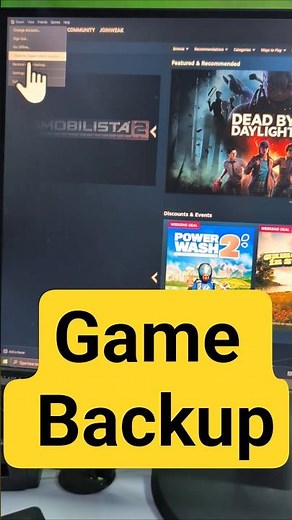 Steam Restore Game Backup #Steam #SteamTutorial #Gaming #PCGaming #SteamBackup #RestoreBackup #Wind
