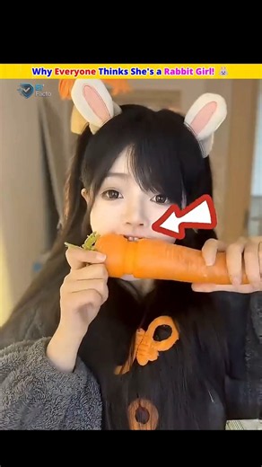 Why Everyone Thinks She's a Rabbit Girl! 🐰🥕✨