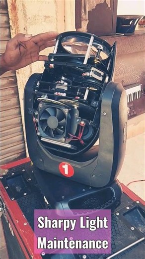 sharpy light maintenance #shortvideo #short #electric #sharpy #light