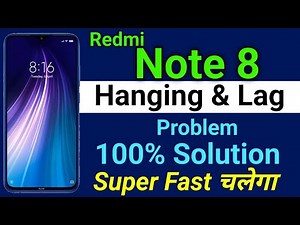 Redmi Note 8 Hanging & Lag Problem | How To Solve Hanging Problem in Redmi Note 8 | Anuj Kishanpur