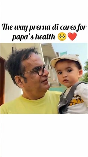 The way prerna di cares for papa’s health 🥺❤️ @triggeredinsaan #liveinsaan #shorts