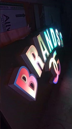 🔥 DIY WS2811 LED Acrylic Sign Board – Stunning Custom Light Show! 🔥