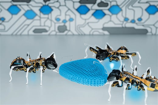 Jumbo Robotic Ants Could Be Factory Workers of the Future