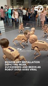 25K views · 185 reactions | A disturbing new art installation at Art...