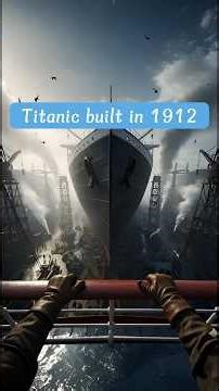 Titanic was built in 1912 | #titanic #titanicmystery #titanicartefacts #raisethetitanic