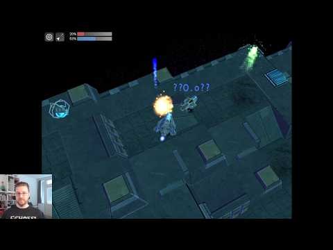 Developer Plays "On the Edge" Space platform topdown shooter