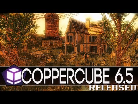 CopperCube 6.5 Released -- An Extremely Easy & Free* 3D Game Engine