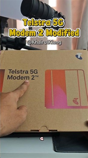 Unboxing Telstra 5G Modem 2 Modified Support 5G Ultra NR SA 2CA