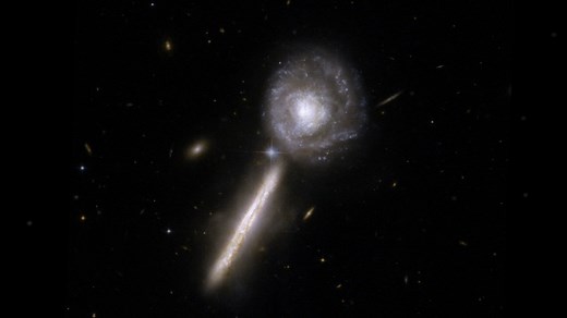 Hubble Studies Different Stages in the Collision Between Galaxies (Visualization) - NASA Science