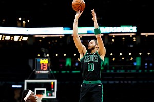 Stack Out: How a simple twist on a classic play gets Jayson Tatum wide open 3s