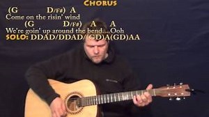 Up Around the Bend (CCR) Strum Guitar Cover Lesson with Lyrics/Chords Chords - ChordU