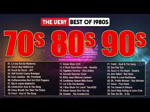La música de amor de los años 80 y 90 en inglés - Las mejores canciones de los años 80 y 90