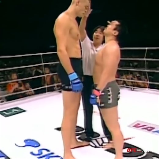2.5M views · 10K reactions | Schilt towering Shoji by over a foot! | UFC Fight Pass | Facebook