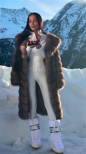 🏂 Moon Boots: Where luxury meets snow chic! ✨#Short