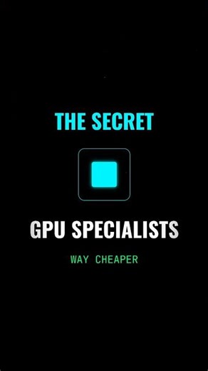 Your Cloud GPU Bill is a SCAM. Here's Why.