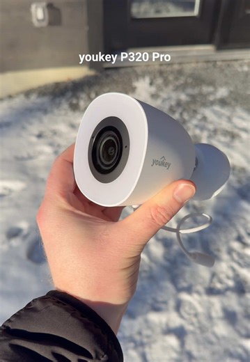 The clarity of the full color night vision is wild 🤯 #amazonfinds #securitycamera #youkey #youkeyP320Pro