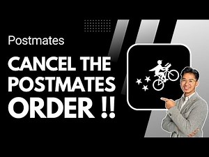 How to Cancel Postmates Order ! Easy Steps