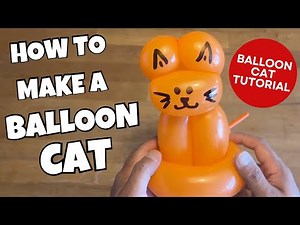 Balloon Cat Tutorial - Easy Balloon Animals