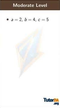 Solve quadratic equation using discriminant in 30 sec #shorts #math #tutorda