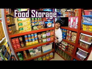 MASSIVE! Food Storage Prepper Pantry $7000 Solar Oven Cooking