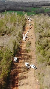 Stretching over 10,000 miles across Alabama, transmission lines are the highways of electricity. Our dedicated transmission crews work tirelessly to make sure our communities stay connected.💪 | Alabama Power