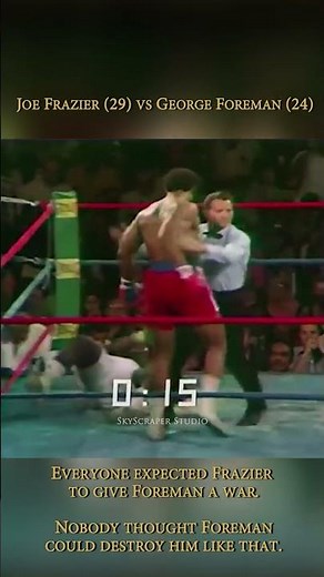The Night A Monster Was Born, George Foreman vs Joe Frazier (1973) #boxing #georgeforeman
