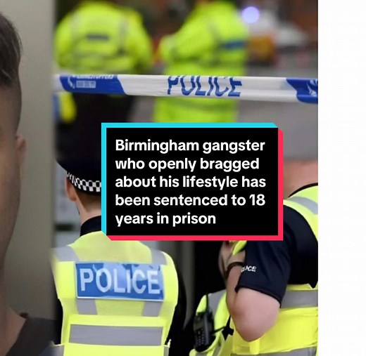 Birmingham Gangster Sentenced to 18 Years in Prison