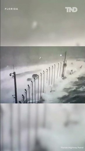 Storm surge from Hurricane Helene in Florida