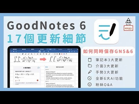 Full Review & Hidden Tips for Goodnotes 6 - New AI Features, Auto-Fill, Downgrading Guide"
